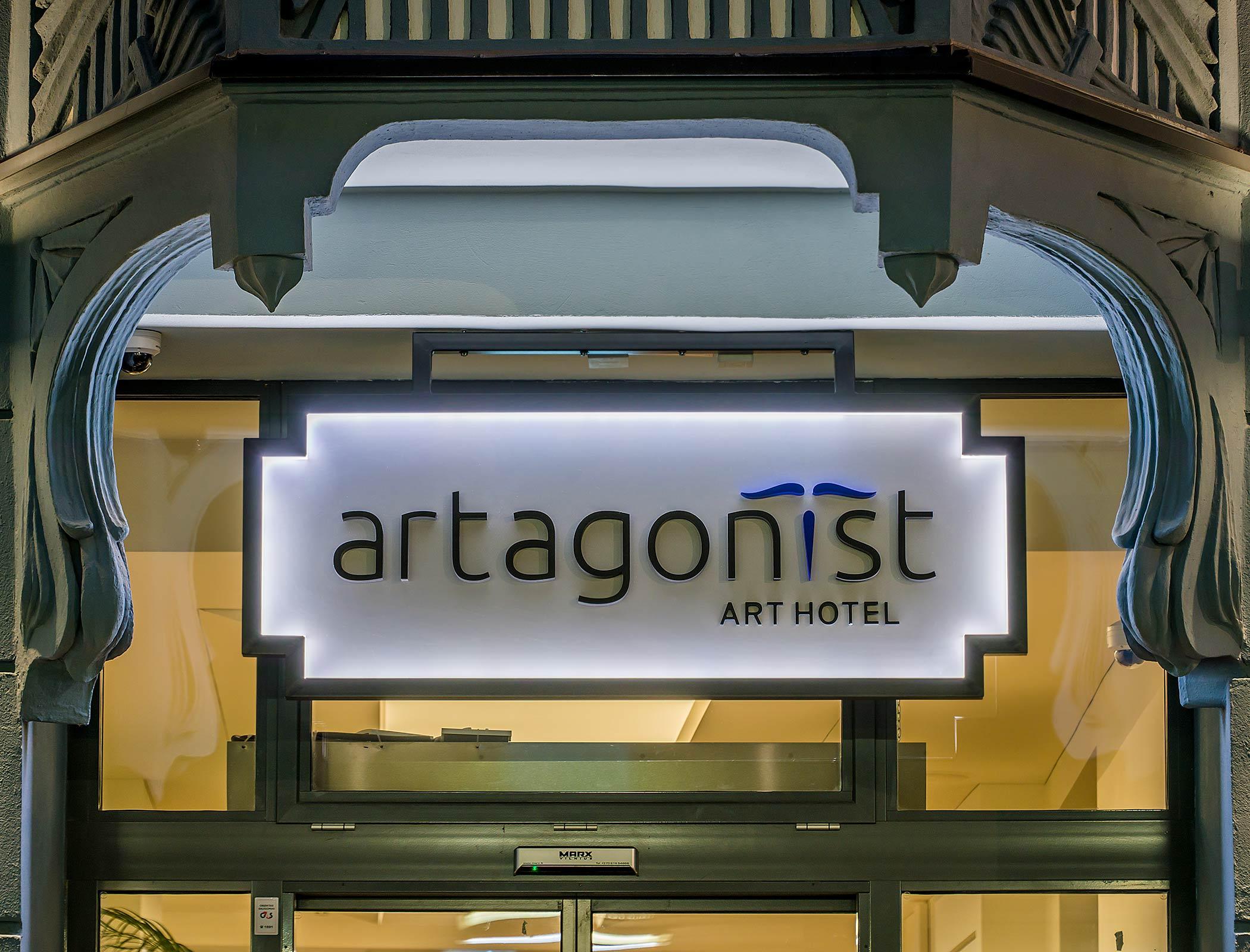 Artagonist Art Hotel Vilnius Extérieur photo